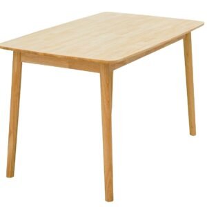 Mesa TRANSILVANIA, madera natural, 120 x 75 cms