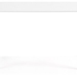 Mesa NURY, madera, tapa blanca, 160 x 90 cms