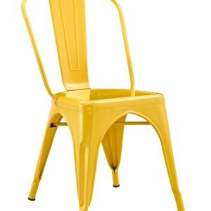 Silla TOL EK LIMITED, acero, amarilla