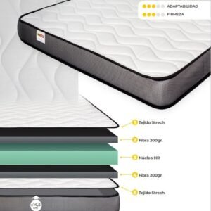 Colchón SILVER SDM, 75 x 200 cms