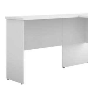 Mesa auxiliar ECO, bilaminado color platino, 90 x 40 cms