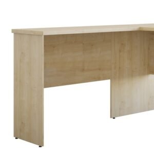 Mesa auxiliar ECO, bilaminado color natura, 90 x 40 cms