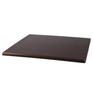 Tablero de mesa Werzalit-Sm, WENGUÉ 103, 60 x 60 cms*