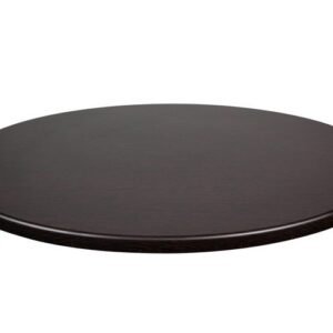 Tablero de mesa Werzalit-Sm, WENGUÉ 103, 70 cms de diámetro*.