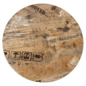 Tablero de mesa Werzalit SM, EX WORKS 122, 60 cms de diámetro*.