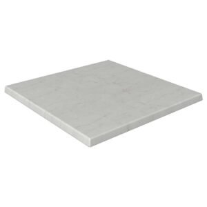 Tablero de mesa Werzalit-Sm, 70 MARMOR BIANCO, 60 x 60 cms*