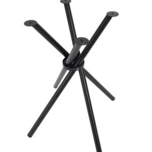 Base de mesa CLEO, metal, negro, base de 49 x 49 cms, altura 75 cms