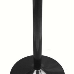 Base de mesa CRISS, negra, 45 cms. diámetro, altura 73 cms