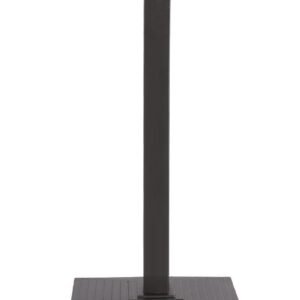 Base de mesa TIBER, alta, negra, base de 55 x 44 cms, altura 110 cms