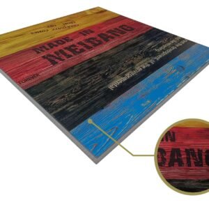 Tablero de mesa HD7348, vintage, 70 x 70 cms