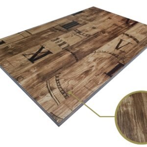 Tablero de mesa HD7346, vintage, 110 x 70 cms