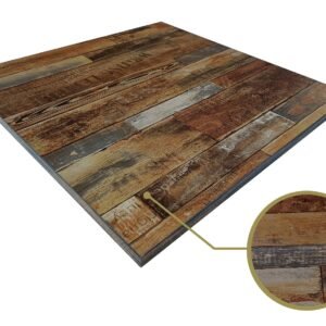 Tablero de mesa HD7347, vintage, 80 x 80 cms