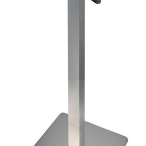 Base de mesa RHIN, alta, acero inoxidable, base de 45 x 45 cms, altura 110 cms, pulido satinado