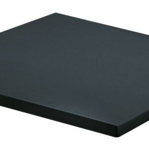 Tablero de mesa Werzalit SM, NEGRO 55, 70 x 70 cms*