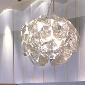 Lámpara BOREAL, colgante, acrilica transparente
