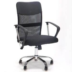 Sillón de oficina DISCOVER NEW ( M ), malla y tejido mesh negro