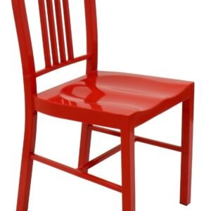 Silla NAO, acero, roja