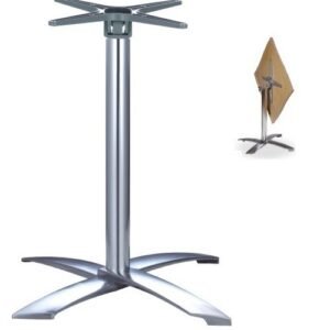 Base de mesa GATHER, aluminio, abatible, 4 brazos
