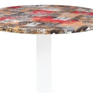 Tablero de mesa Werzalit Alemania, BABYLON 213, 60 cms de diámetro*.