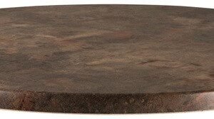 Tablero de mesa Werzalit-SM, MARRÓN ÓXIDO 223, 60 cms de diámetro*.