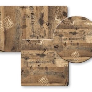 Tablero de mesa Werzalit Alemania, EX WORKS 122, 110 x 70 cms*