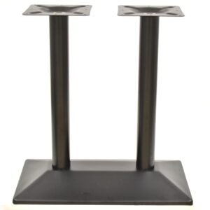 Base de mesa SOHO, rectangular, negra, base de 70 x 40 cms, altura 72 cms