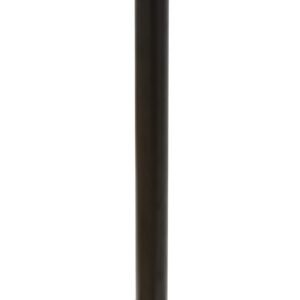 Base de mesa SOHO, alta, negra, base de 40 x 40 cms, altura 110 cms