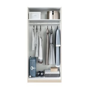 ​Armario MAX 2 puertas (180x81x52 cm) - Blanco