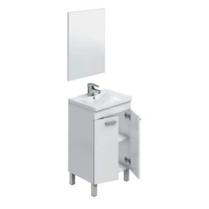 KONCEPT Mueble lavabo PEQ. 2p + espejo // LAVABO INCLUIDO