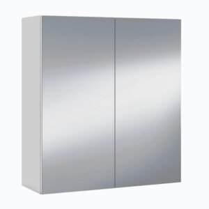 ​Módulo Camerino Espejo 60 (65x60x21 cm) SIN RINCONERAS – Blanco Brillo