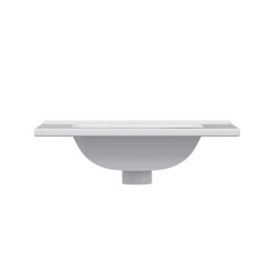 Lavabo 50x40 Cerámica (18x50x40 cm) – Blanco