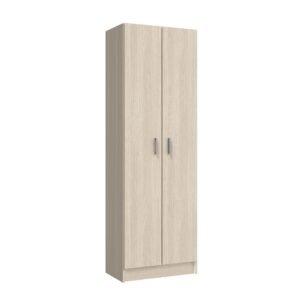 ​USE Armario 2 Puertas Roble 180x58,5x37 cm
