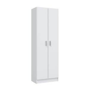 ​USE Armario 2 Puertas Blanco 180x58,5x37 cm