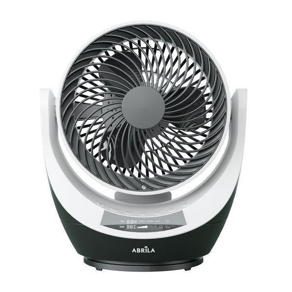 Ventilador Sobremesa Navia Negro/blanco 40w 4velocidades Orientable Rotatorio,remoto,temporizador Y Display - Imagen 3