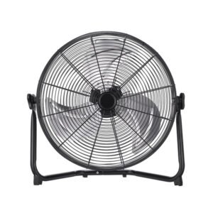 Ventilador De Pie Talamo Gris/cromo 50w 3vel Regx33x33cm Oscilante Fijo Y Rotatorio