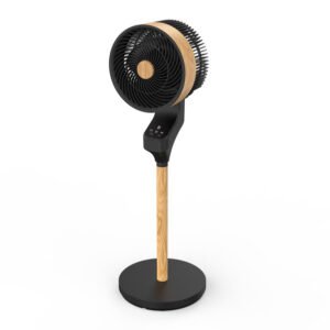Ventilador De Pie Rayo Gris/negro 3 Vel.60w.5 Asp 43d C/ Remoto Y Temporizador 0,5h-7,5h