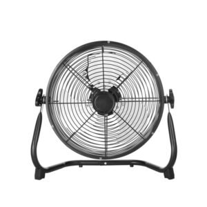 Ventilador De Pie Talamo Blanco/cromo 50w 3vel Regx33x33cm Oscilante Fijo Y Rotatorio