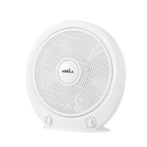 Ventilador Inalambrico Sobremesa Aguila Blanco 5w 3vel Recargable C/luz, Alim.usb Orientable 180º 3asp 30x25x8 CM