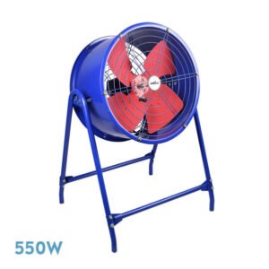 Ventilador Industrial Maximum 630w Negro 97,6d 2 Velocid.3asp.alum.ruedas 100x97,6x42cm
