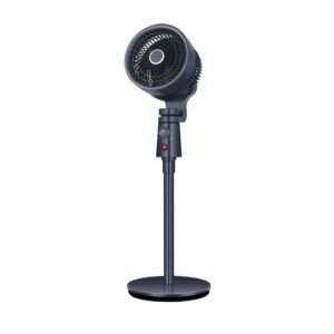 Ventilador Pared Cudo Blanco 3 Vel. 45w  Oscilante 5 Aspas Transp. 53x43x30 Cm