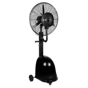 Ventilador Sobremesa Capitolio Negro/cobre 37w 3velocidades 4asp Fijo Y Rotatorio 42x35x27cm