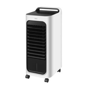 Ventilador Pie Indust.centurion Negro1velecidad 300w 16asp Fijo Y Rotat.oscilante Regx65x59cm