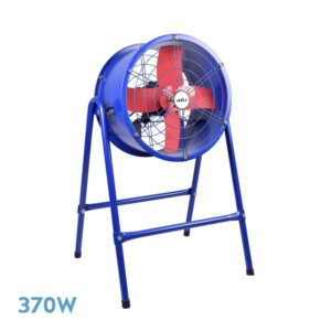 Ventilador Industrial Midas 100w Negro/cromo 46d  3 Velocidades,orientable 51x55x22 Cm