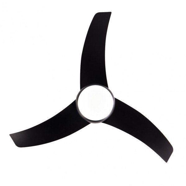 Ventilador 2xe27 Dc Kusi Negro 3 Asp.6 Veloc. 35/47,5x107d C/remoto Y Temporizador - Imagen 5