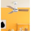 Ventilad Dc Portico 20w Blanco 3aspas Blanco/haya 6vel. 3000k,4000k,6500k 2350lm Remoto, Memoria, Temporizador 91,4d - Imagen 8