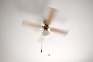 Ventilador de techo con luz